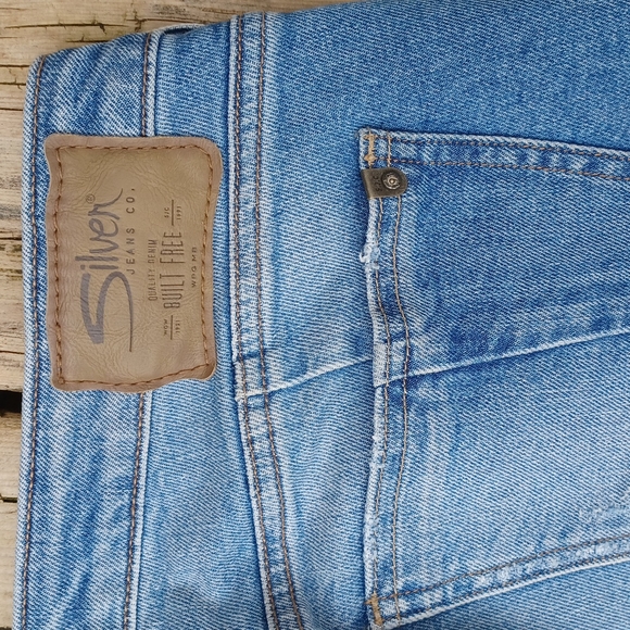 Silver Izzy slim crop Size 29 - Picture 5 of 9